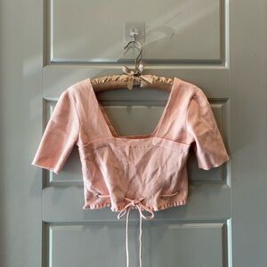 Lovers and friends sweater crop top